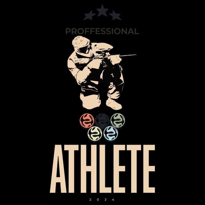 Pro athlete painntball games