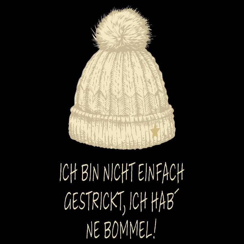 J’ai un pompon – Winter Humor Hat