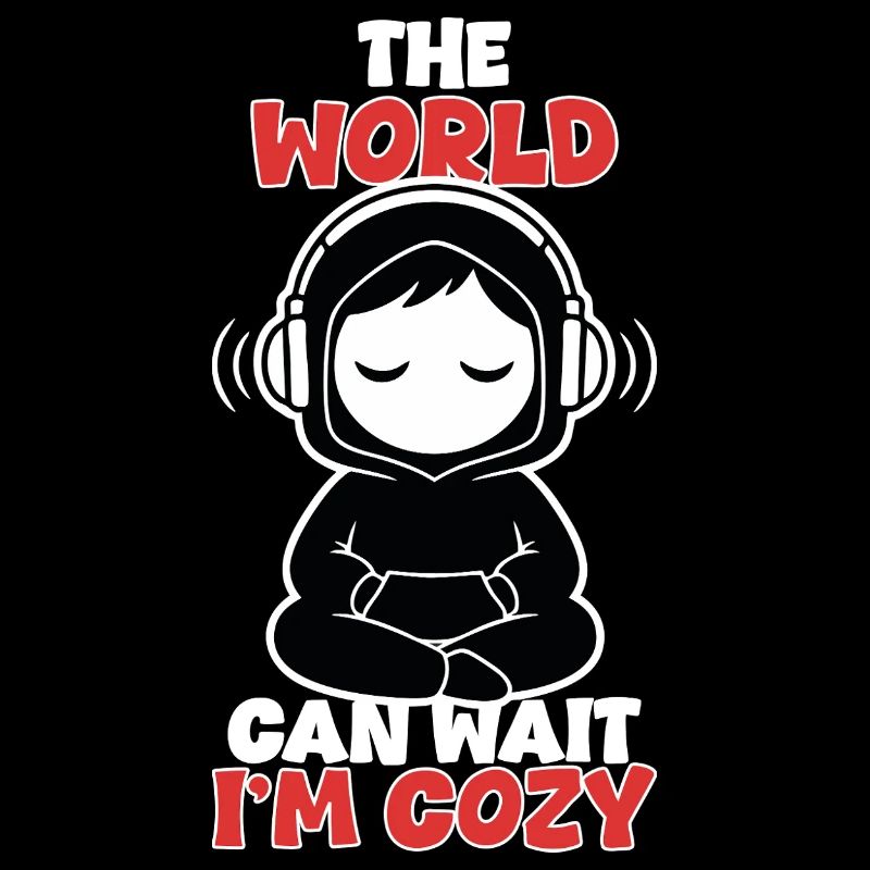 Cozy Zen Die Welt kann warten Kopfhörer