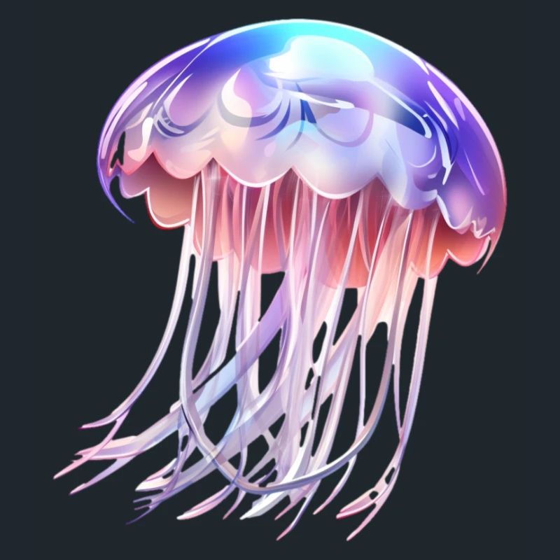 Shiny jellyfish