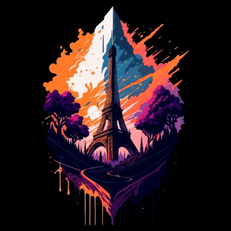Tour abstraite de Paris