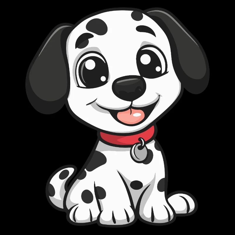 Chien Dalmatien Mignon