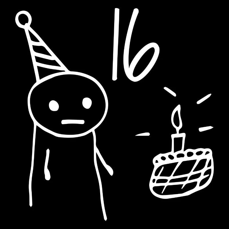 16 Year Old - 16th Birthday Fun 16 Year Old Gift