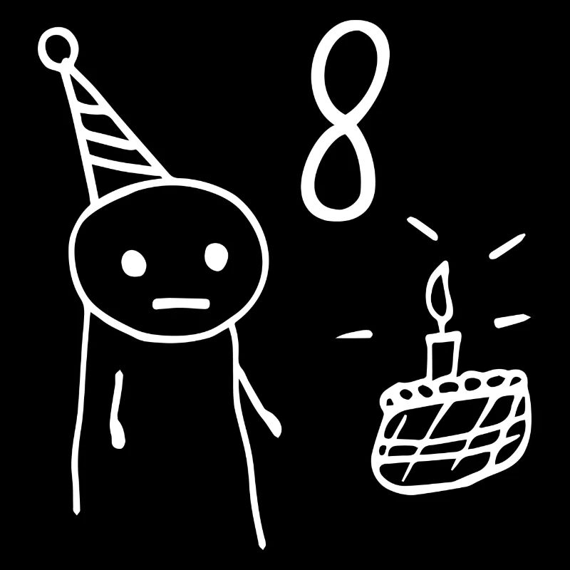 8 ans - Cadeau 8e Anniversaire Amusant 8 ans