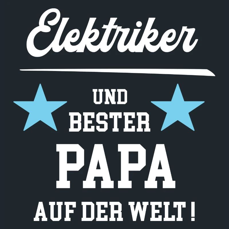Elektriker Bester Papa Vatertag Geburtstag Chef