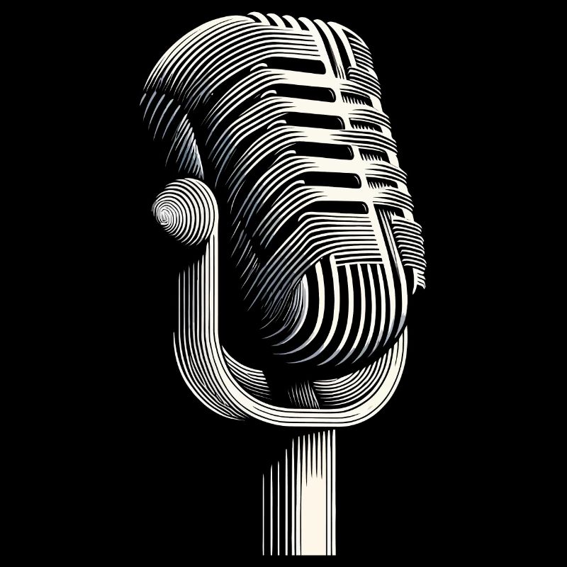 Elegant microphone design as gifts