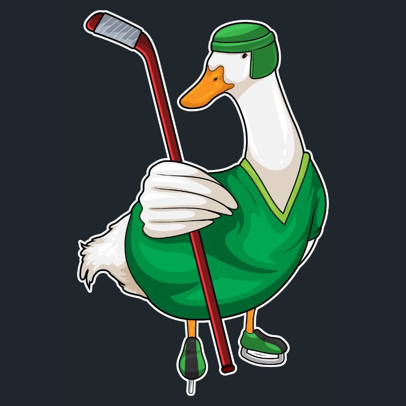 Ente Eishockey Eishockeyschläger