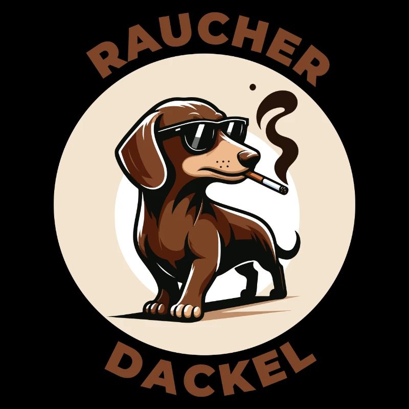 Raucher Dackel