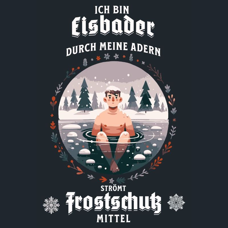 Der Eisbader – Kältetherapie bei Eisbad im Winter