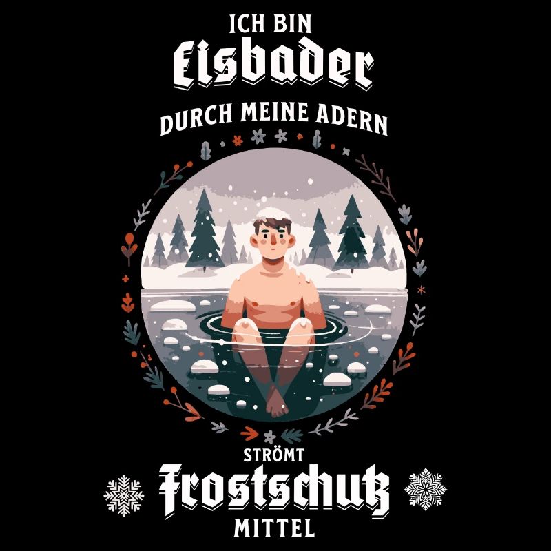 Der Eisbader – Kältetherapie bei Eisbad im Winter