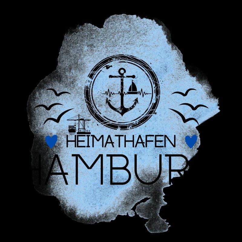 Hamburg Heimathafen- Ankermotiv