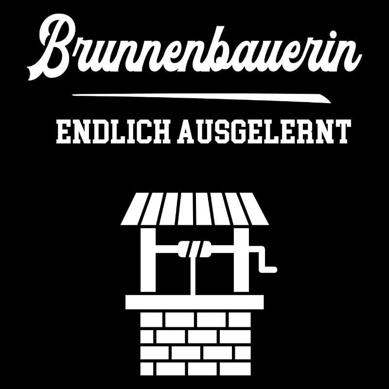 Brunnenbauerin Endlich Ausgelernt Lehrling Azubine