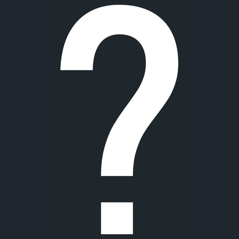 Question mark question sign gift idea design