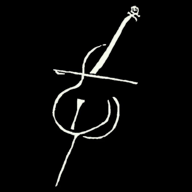 Violoncelle blanc pur