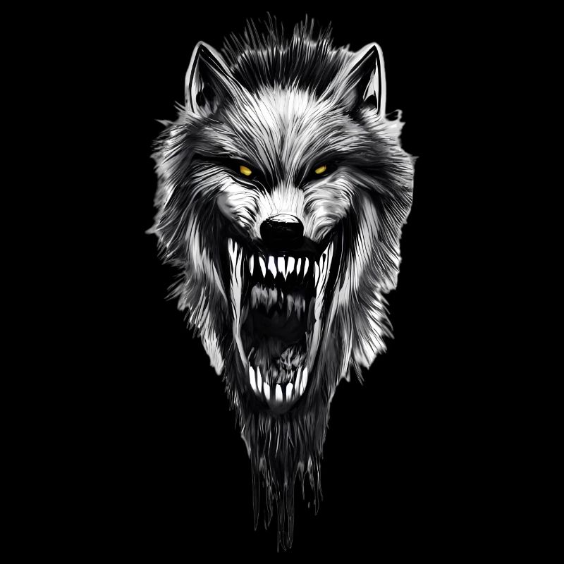 Werwolf gruselig Horror