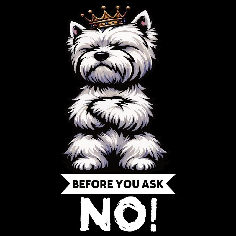 Avant de demander Westie, terrier des Highlands de l’Ouest