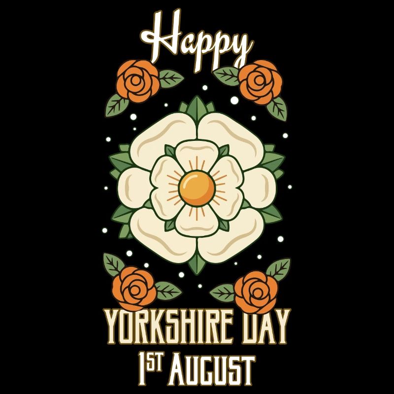 Happy Yorkshire Day 1st August Yorkshire Symbol