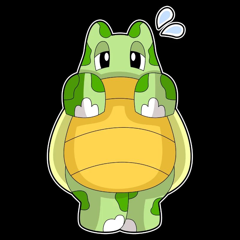 Tortue timide