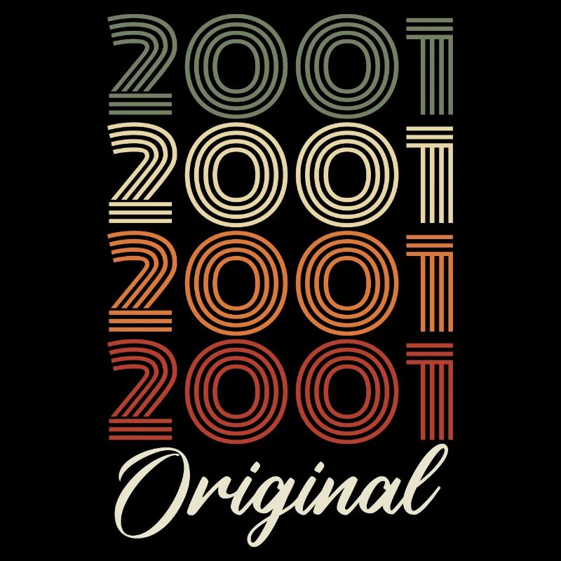 2001 Original Vintage Geburtstagsgeschenk 2001