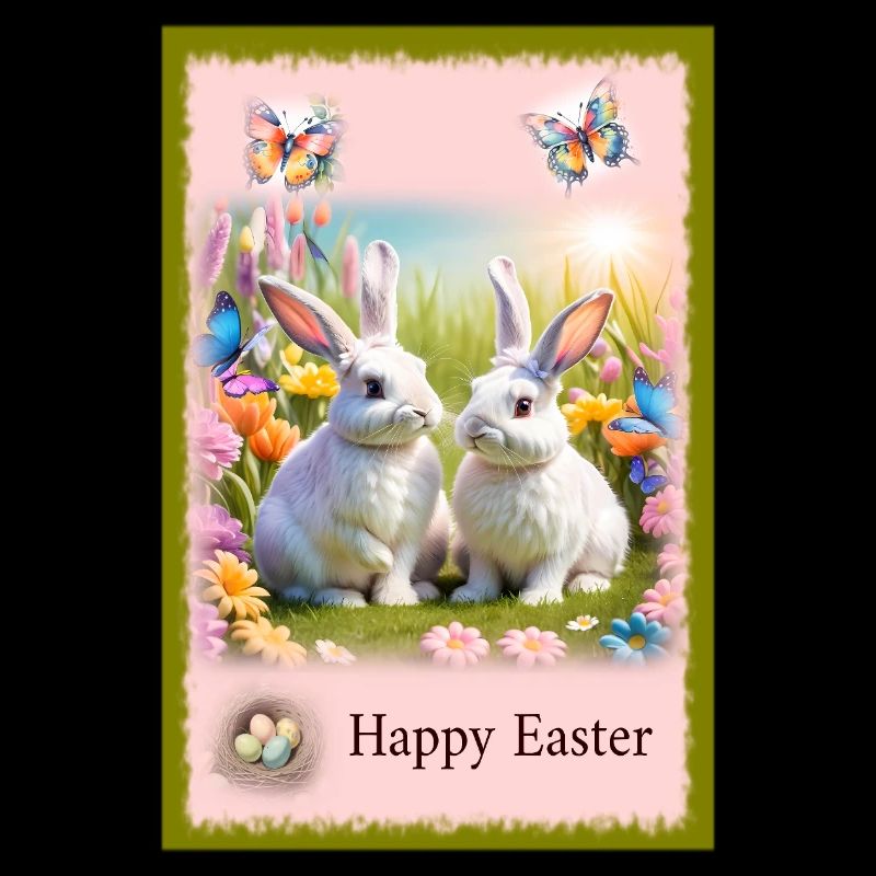 Oster Gruß Happy Easter