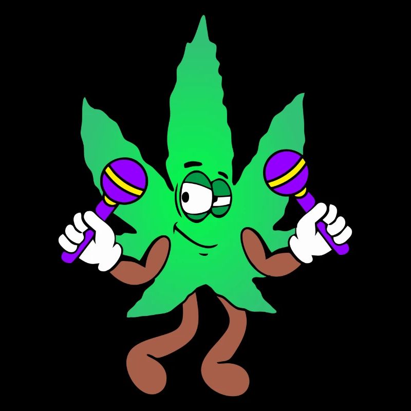 Der Bloom - Dancing Bloom Weed Cannabis Marihuana