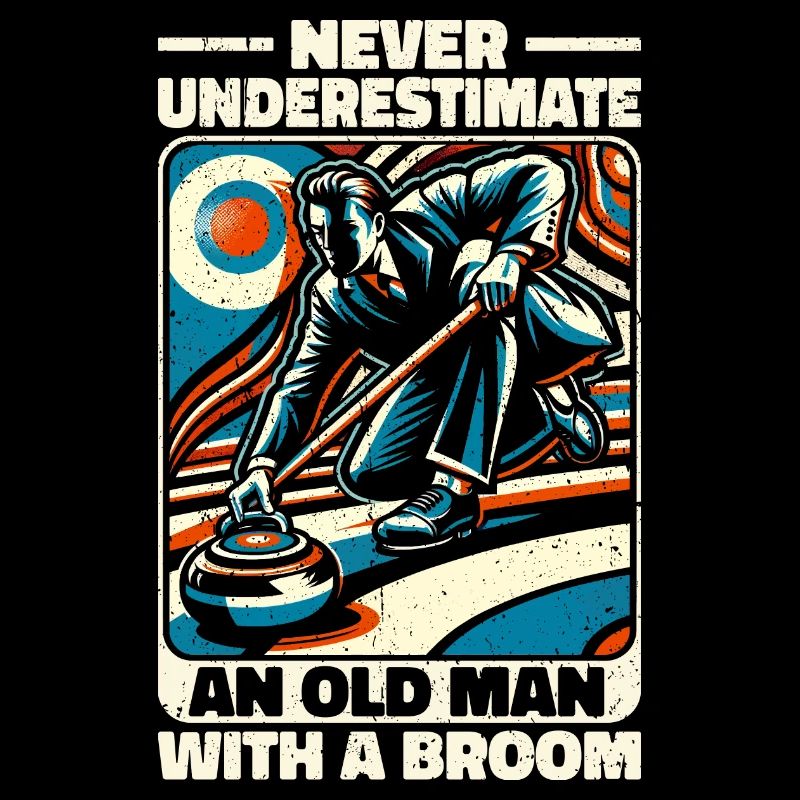 Never Underestimate An Old Man With A Broom