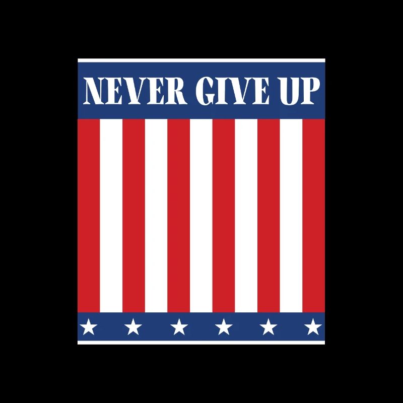 Never give up