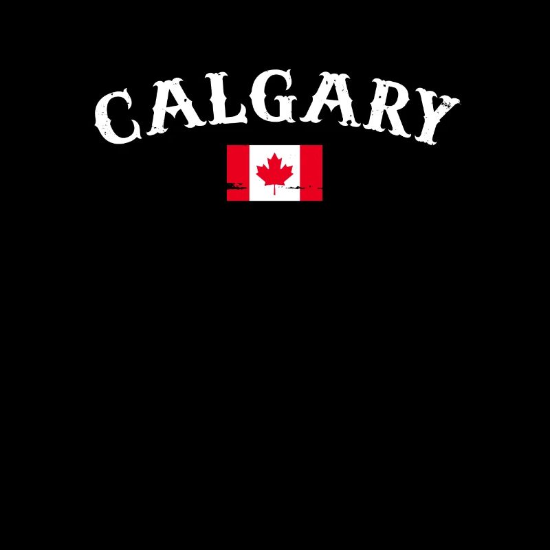 Calgary Vintage Canada Drapeau canadien