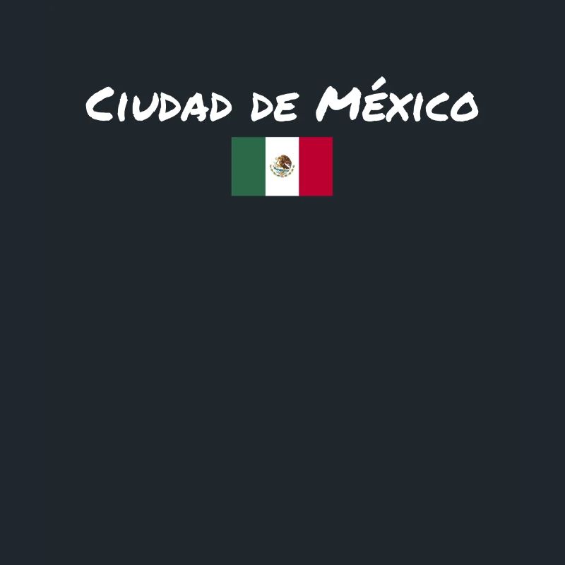 Ciudad de México Mexique Drapeau mexicain