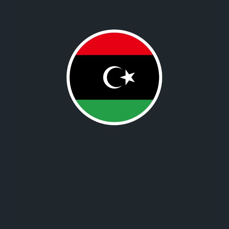 Libyen Libysche Flagge Libyer