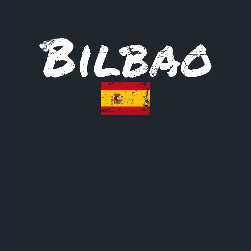 Bilbao Vintage Spanien Spanische Flagge Spanier