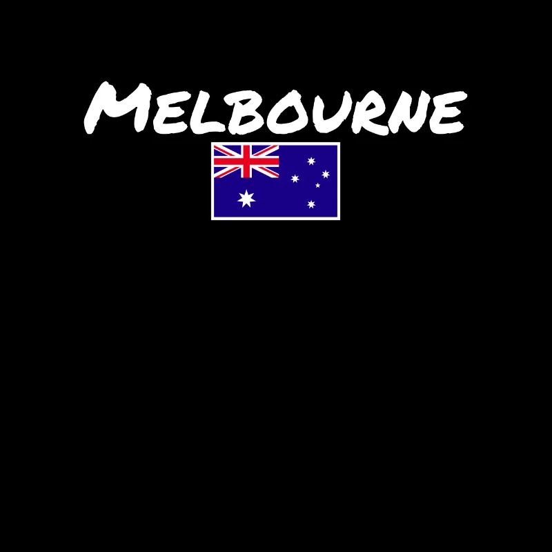 Melbourne Australia Australien Australische Flagge