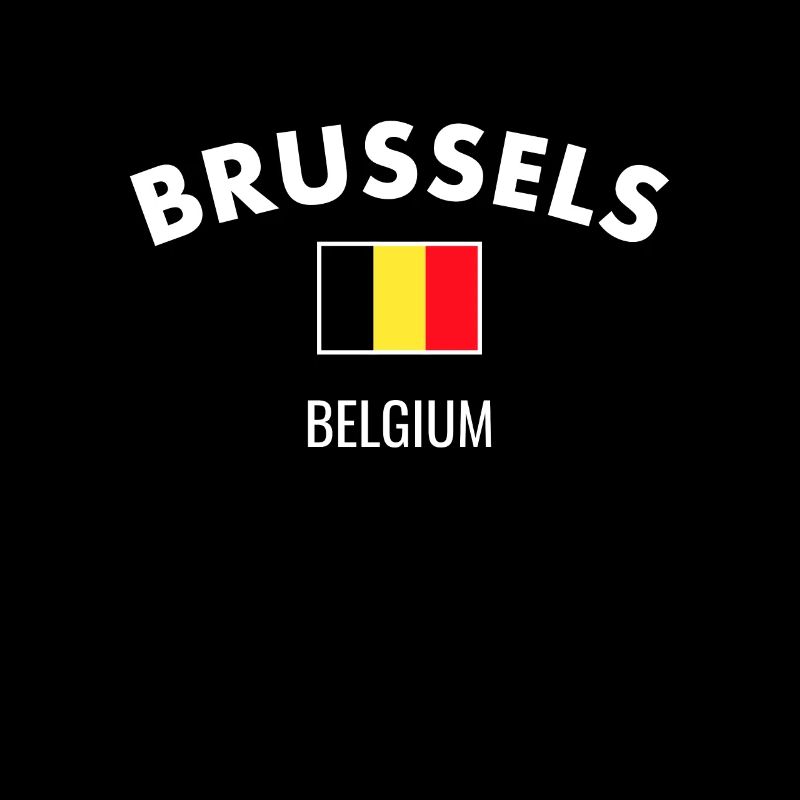 Brussels Belgium Belgium Belgian flag Belgian