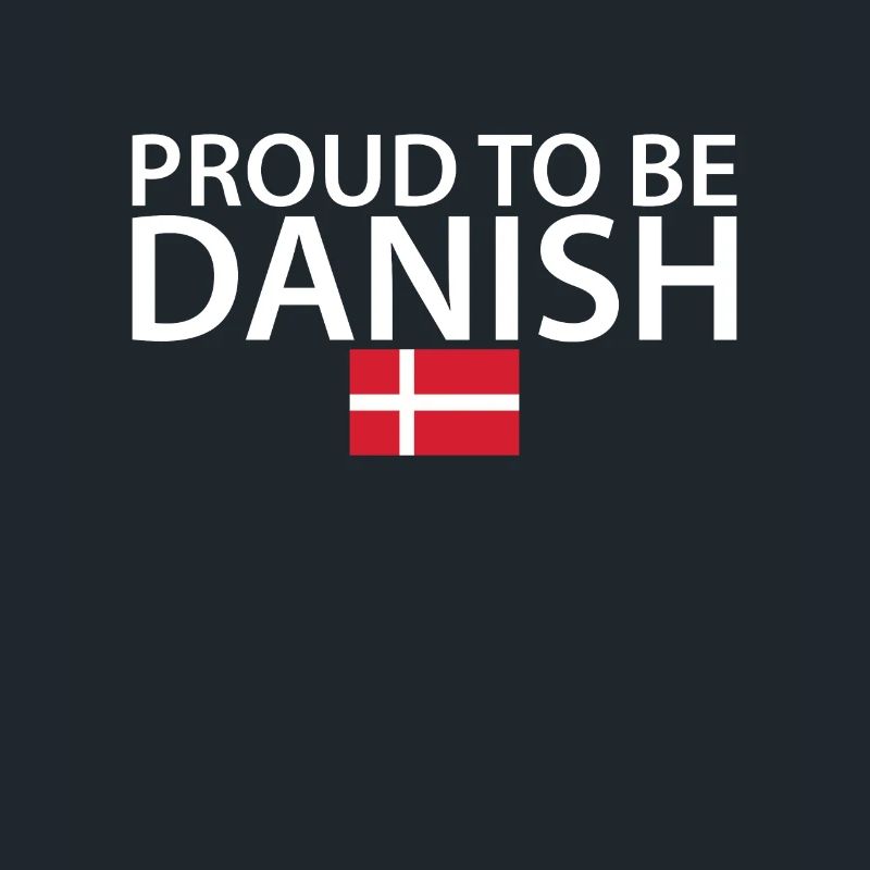 Fier d’être danois Danemark Drapeau danois Danois