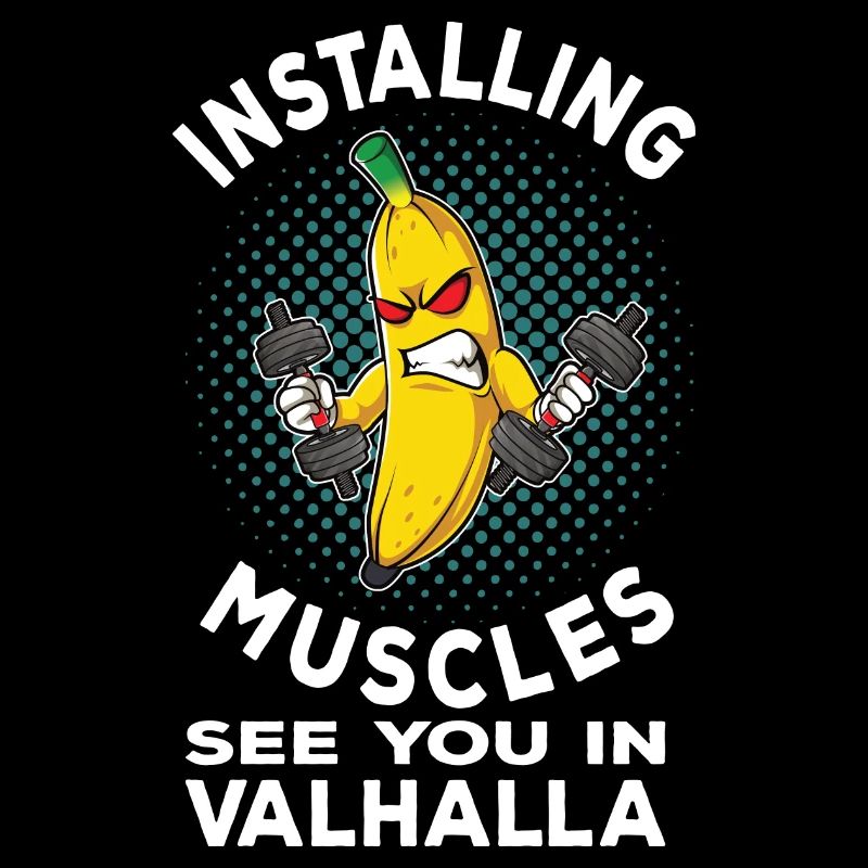 Fitness Banana Installing Muscles Valhalla Gym