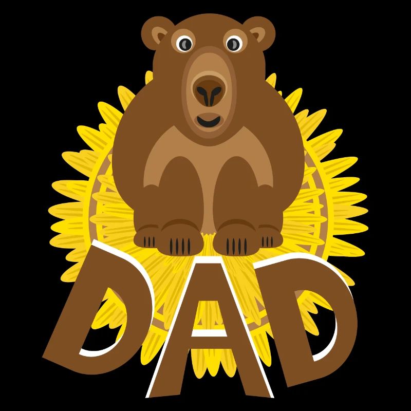DAD mit Blume in gelb, ein liebes Dankeschön.
