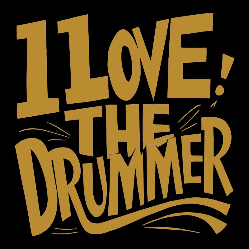 J’adore le batteur - j’adore la batterie