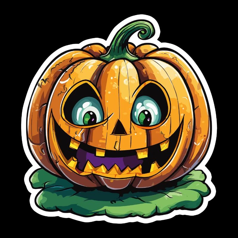 Malevolent Jack o' Lantern Pumpkin
