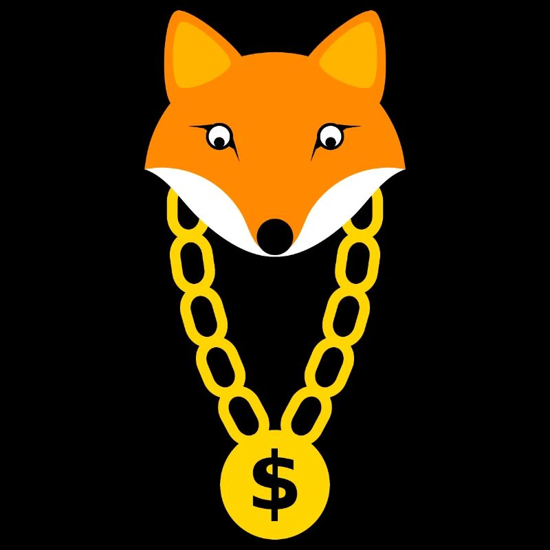 Fuchs mit Goldkette