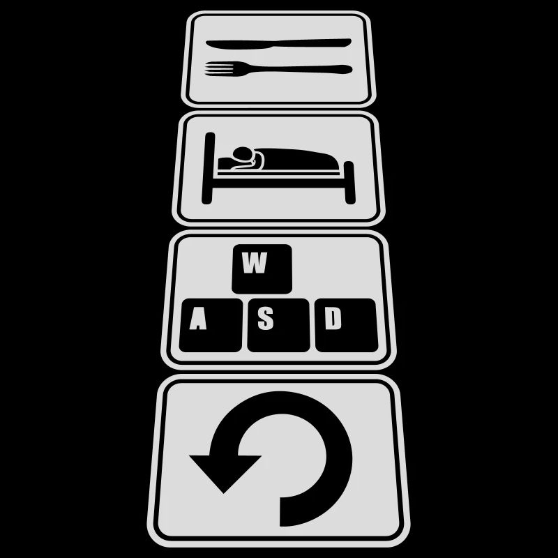 Manger le jeu de sommeil Répéter