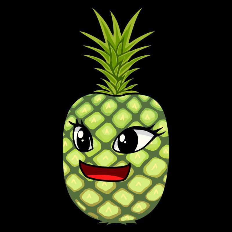 Fruit Foxes Fruit Summer Pineapple