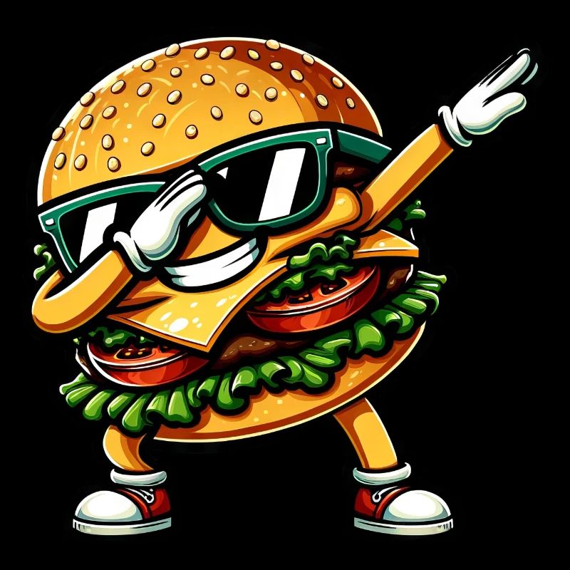 Hamburger & Cheeseburger Dabbing