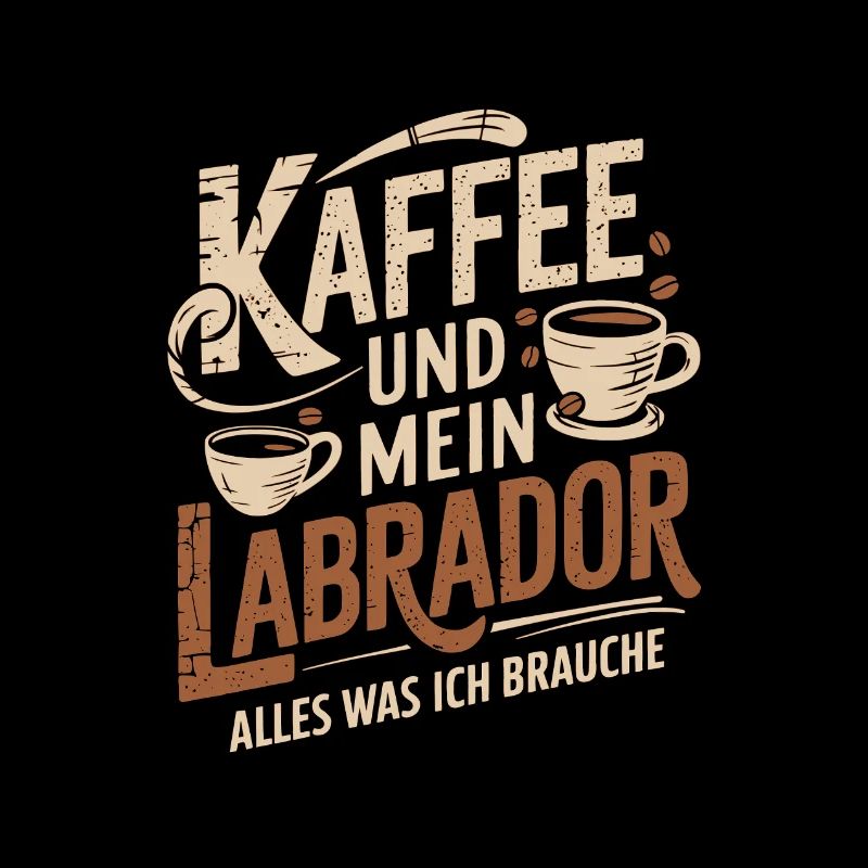 Kaffee und mein Labrador