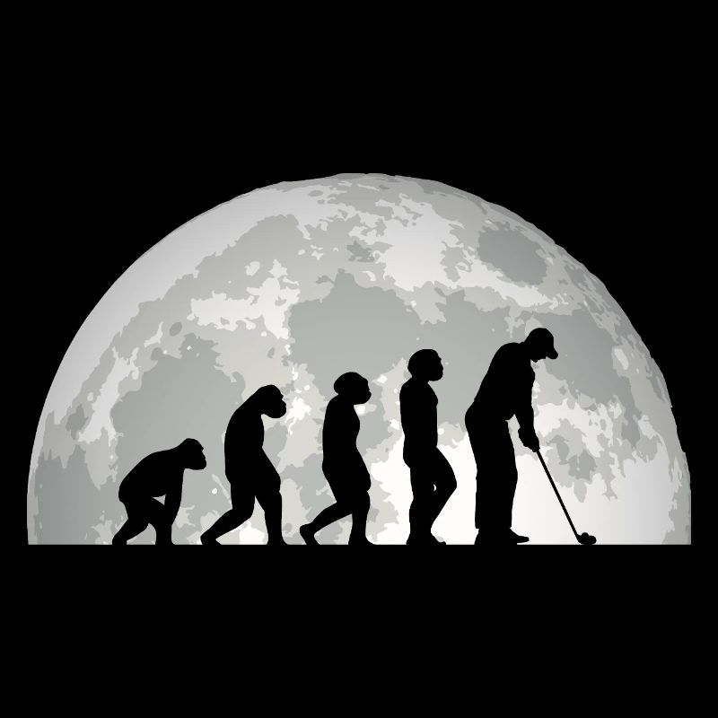 Golfspieler Evolution Golf