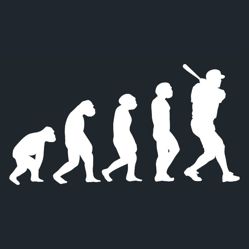 Baseball Player Evolution Baseball