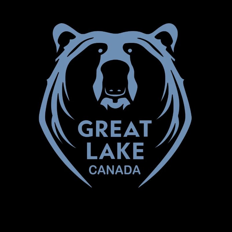 Great Bear Lake Silhouette Face
