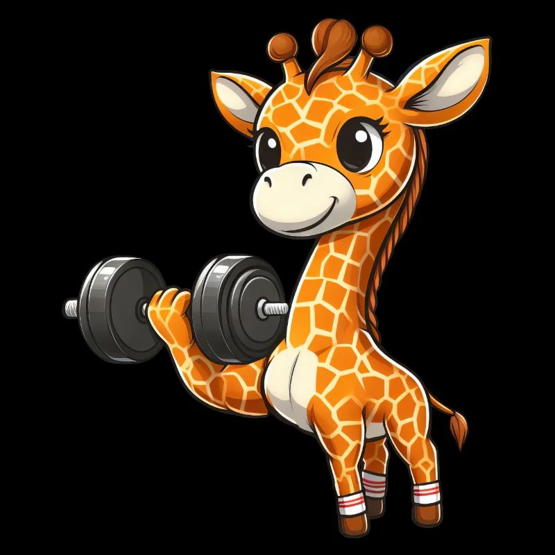 Séance d’entraînement de développé couché girafe