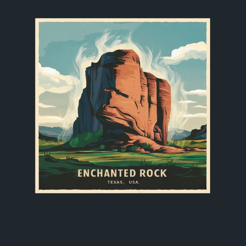 Enchanted Rock Texas Berge Landschaft