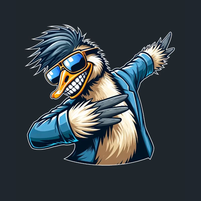 Cool Emu Bouquet Dabbing Dab Dance