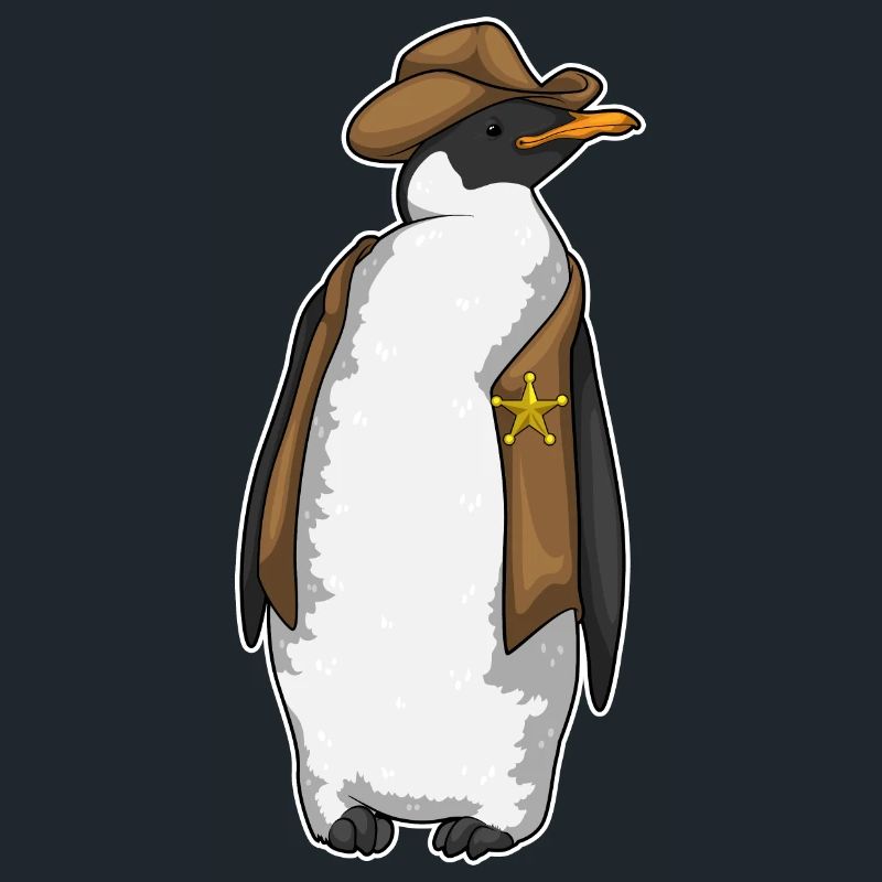 Penguin Sheriff Sheriff's Hat